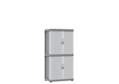 Rolling Space Modular2 Plastic Garage Cupboard Cabinet 1150mm H x 590mm W x 360mm D, Rolling Space Cab 2, Filstorage