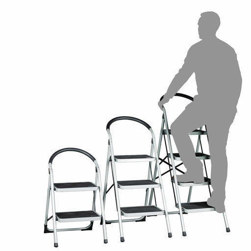 Folding Step Ladders (2, 3, 4 Tread), 2-Tread, Filstorage