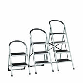Folding Step Ladders (2, 3, 4 Tread), 2-Tread, Filstorage