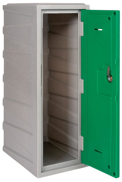 LK3 Plastic Locker 900mm H, 900mm High / Blue / Key Operated Lock, Filstorage