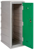 Offer: Set of 4 LK3 Plastic Locker 900mm H, 900mm High / Blue / Key Operated Lock, Filstorage