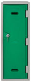 Offer: Set of 4 LK3 Plastic Locker 900mm H, 900mm High / Blue / Key Operated Lock, Filstorage