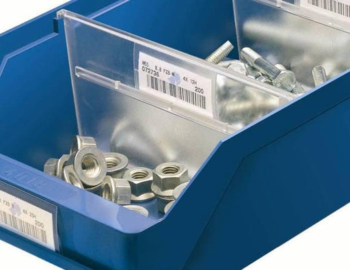 Shelf Bin Dividers & Labels - Filstorage