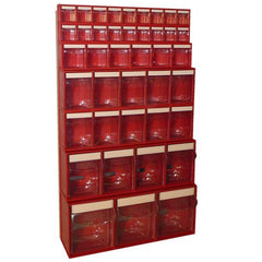 Complete Van Storage Tilt Bin Kit (41 compartments)
