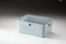 Type 2 Medium Plastic Storage Box Organiser Container (pack of 5) 4.5L, Brilliant White, Filstorage