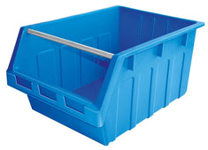 Large Stack & Nest Bin Supra 8 Stacking Storage Bin - BLUE 300mm H x 425mm W x 600mm D, FBSUP8 BLUE, Filstorage