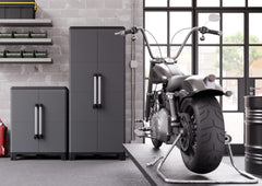Heavy Duty Workshop Garage Cupboard Cabinet (Modular Pro2) 1016mm H x 780mm W x 436mm D, Modular 2 Cupboard, Filstorage