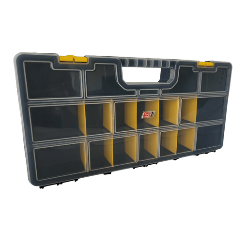 Large Organiser Case Carry Kit with Movable Dividers 49-16, TORG49, Filstorage