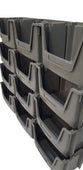 Large Open Front Stacking Storage Picking Wall - Grey, 12 Bin Wall, Filstorage