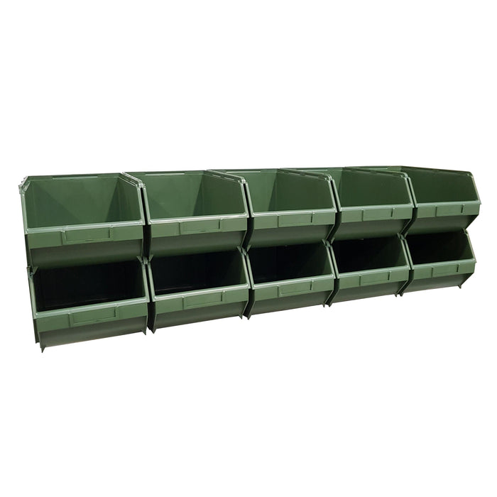 Pack of 10 x Interconnecting Union Storage Bin D, Union D, Filstorage