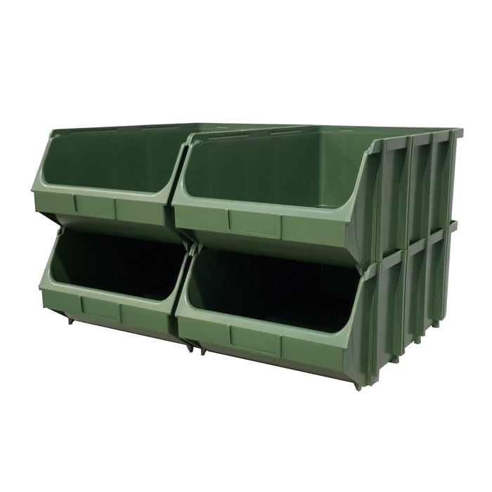 Pack of 4 x Interconnecting Union Storage Bin E, Union E, Filstorage