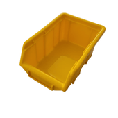 Yellow Stackable Plastic Storage Parts Bins (5 sizes), FB0, Filstorage