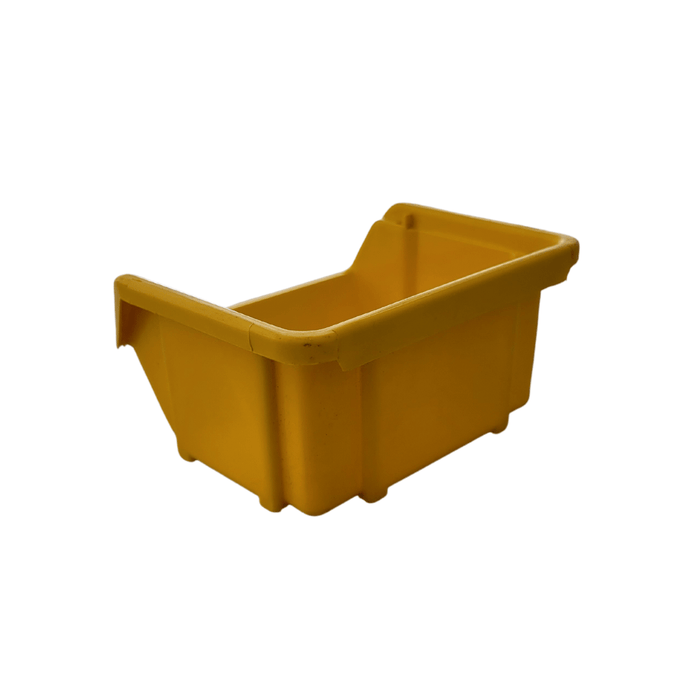 Yellow Stackable Plastic Storage Parts Bins (5 sizes), FB0, Filstorage