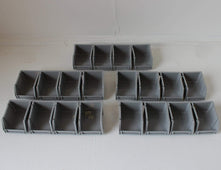 Wall Storage Kit 20 Parts Bins & Rails (PRB205), FB PRB205, Filstorage