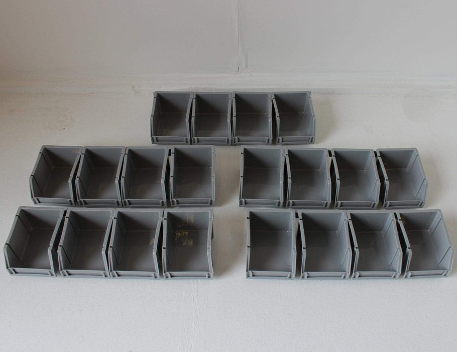 Wall Storage Kit 20 Parts Bins & Rails (PRB205), FB PRB205, Filstorage