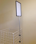 Poster Frame for Wire Baskets (A3/A4), A4 Size Frame, Filstorage