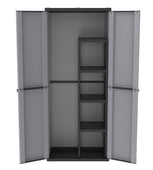 Recycled Plastic Garden / Garage Cupboard TDJL368 1635mm H, TDJL368, Filstorage