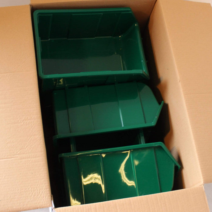 Stackable Storage Parts Bins (114) - Large, Blue / 1, Filstorage