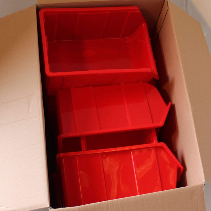 Stackable Storage Parts Bins (114) - Large, Blue / 1, Filstorage