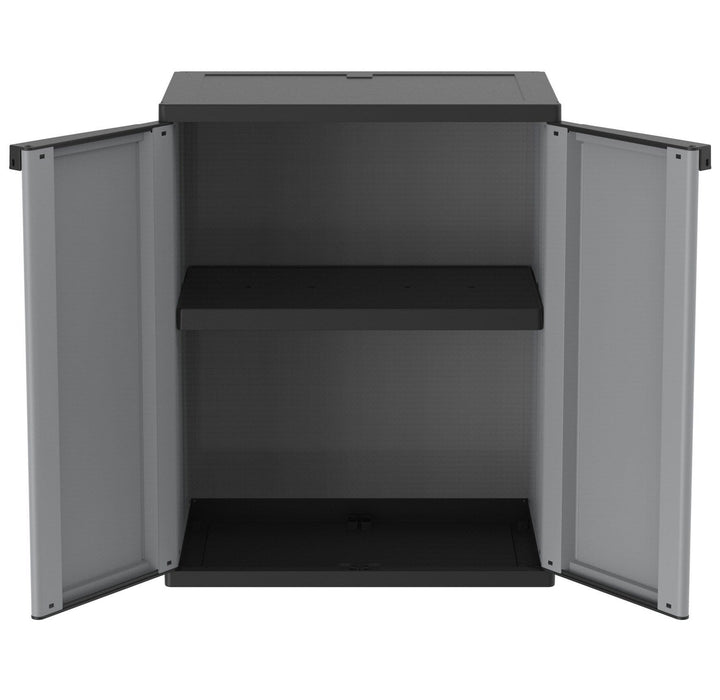 Recycled Plastic Garden / Garage Cupboard TDJL68 850mm H, TDJL68, Filstorage