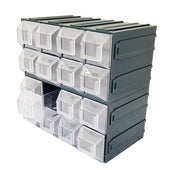 Vision Storage Block 12TR - 16 Drawer Compartment Organiser, Vision Block 12TR, Filstorage