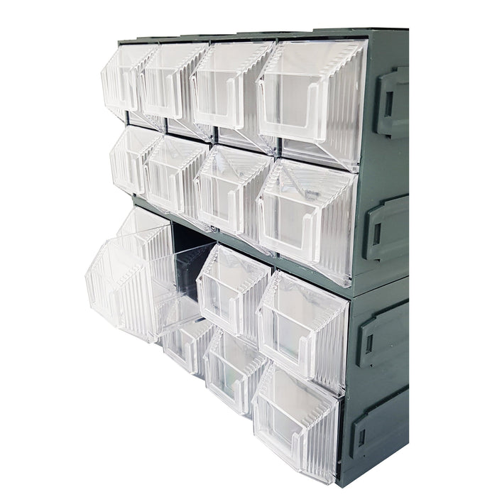 Vision Storage Block 12TR - 16 Drawer Compartment Organiser, Vision Block 12TR, Filstorage
