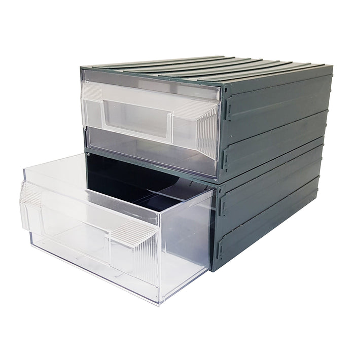 Vision Storage Block 19TR - 2 Drawer Compartment Organiser, Vision Block 19TR, Filstorage
