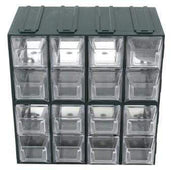 Vision Storage Block 12TR - 16 Drawer Compartment Organiser, Vision Block 12TR, Filstorage
