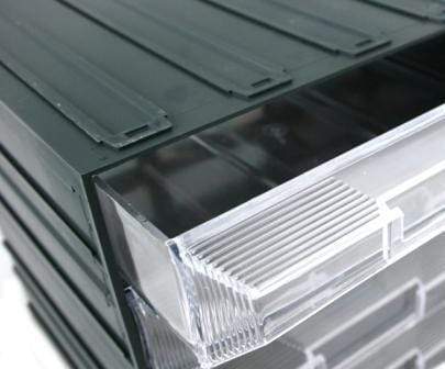 Vision Storage Block 19TR - 2 Drawer Compartment Organiser, Vision Block 19TR, Filstorage