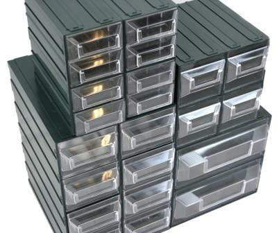 Vision Storage Block 14 - 4 Drawers Compartment Organiser, Vision Block 14, Filstorage