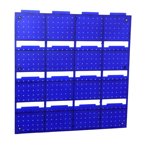 Wall Storage Kit 16 Plastic Parts Bins & Panel (VPB05), VPB05, Filstorage