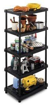 Vented Recycled Plastic Shelving 70kg/level 2436/5 - Filstorage