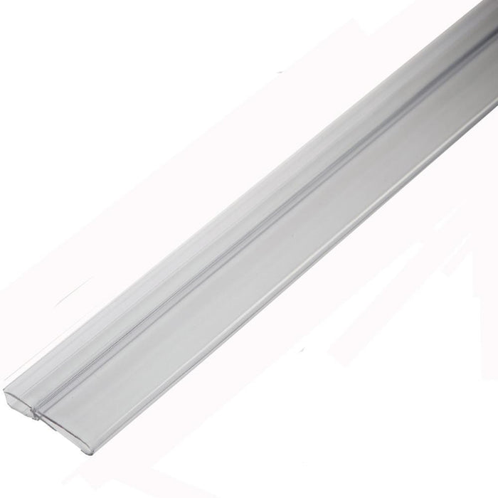 PVC Front Lip (15mm high) for Queue System, Low Front Strip, Filstorage