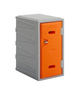 LK2 Plastic Locker 600mm H, 600mm High / Blue / Key Operated Lock, Filstorage