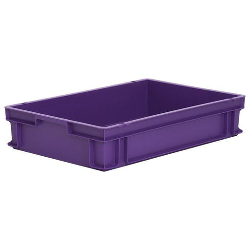 10 x Euro Stacking Containers (600x400x120mm) M200A, Green, Filstorage