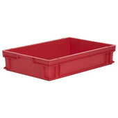 10 x Euro Stacking Containers (600x400x120mm) M200A, Green, Filstorage
