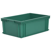 10 x Euro Stacking Containers (600x400x220mm) M201A, Green, Filstorage