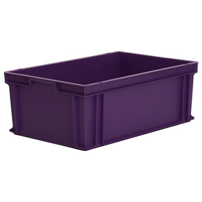 10 x Euro Stacking Containers (600x400x220mm) M201A, Green, Filstorage