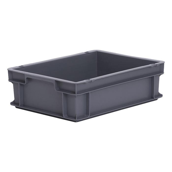10 x Euro Stacking Containers (400x300x120mm) M203A, Green, Filstorage