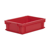 10 x Euro Stacking Containers (400x300x120mm) M203A, Green, Filstorage