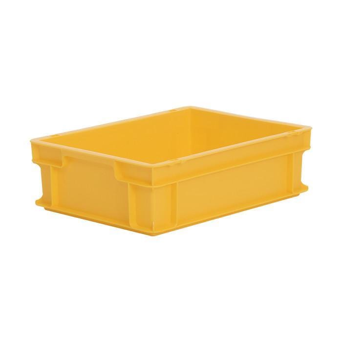 10 x Euro Stacking Containers (400x300x120mm) M203A, Green, Filstorage