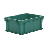 10 x Euro Stacking Containers (400x300x170mm) M207A, Green, Filstorage