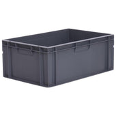 10 x Euro Stacking Containers (600x400x235mm) M212A, Green, Filstorage